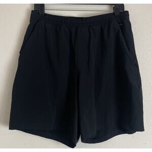 Lululemon Shorts Mens Large Black Pace Breaker 8” Linerless Gym Performance